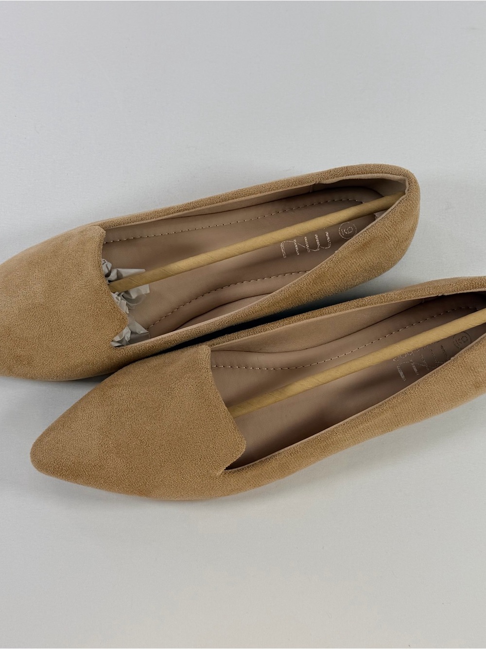 NWT Musshoe Suede Slip on Flats Size 9 Women's - Picture 6 of 12